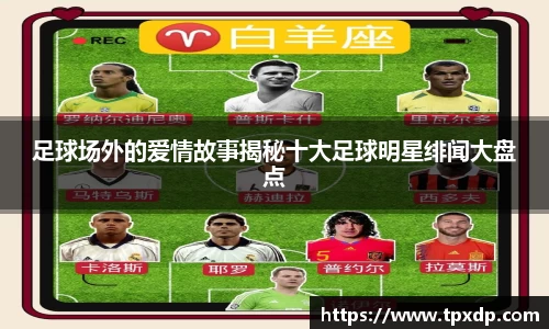 足球场外的爱情故事揭秘十大足球明星绯闻大盘点